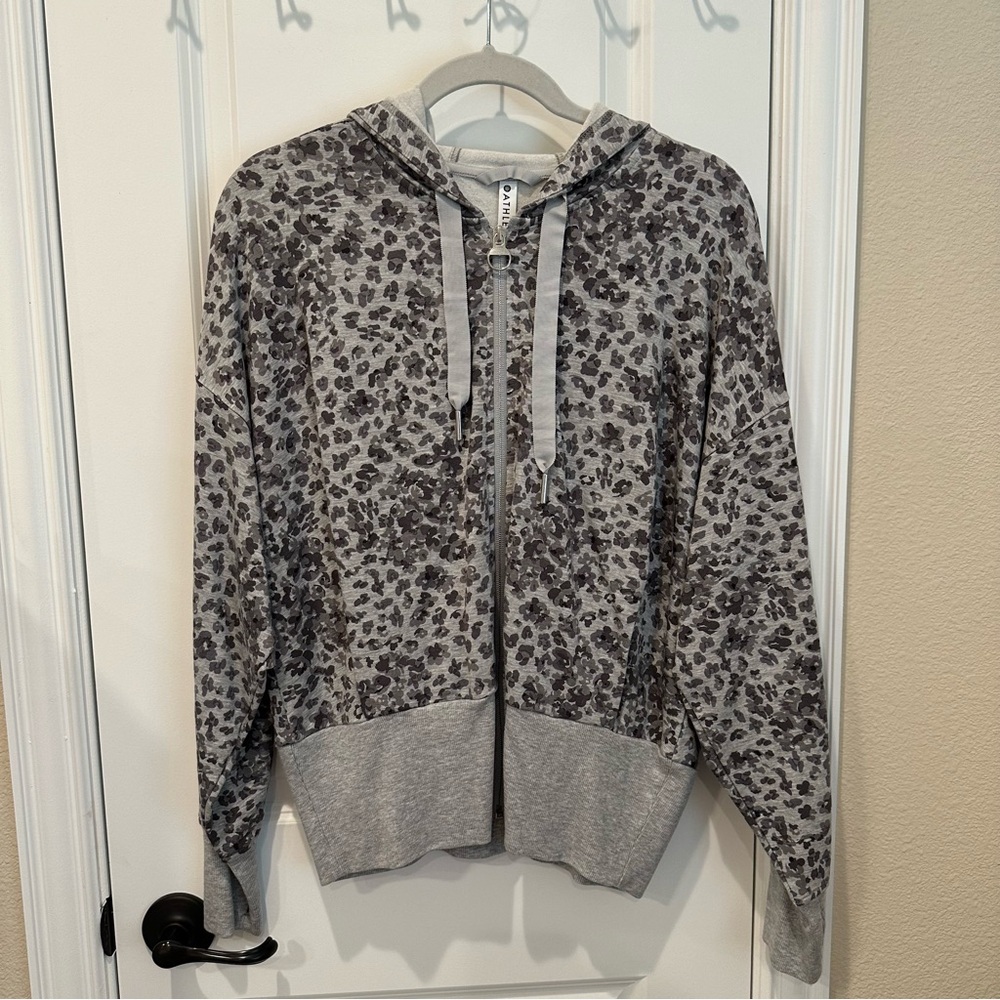 Athleta Balance Sweatshirt Full Zip Hoodie